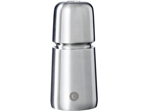 [90027944 859782] Crush Grind Pfeffermühle Stockholm Mini 11 cm, Silber