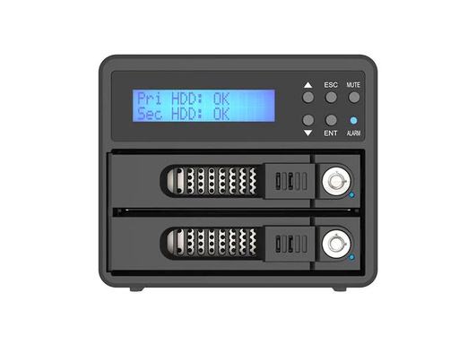 [90188229 1246325] Raidon Externes Gehäuse GR3680-BA31 2.5/3.5