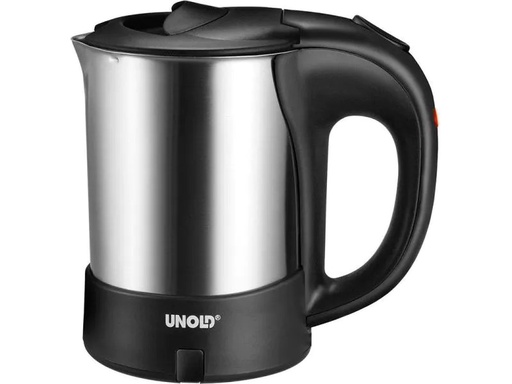 [90188435 304088] Unold Reiseblitzkocher Inox 0.5 l, Silber