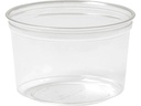 BioPak Salat-Schale Crystal 500 ml, 35 Stück