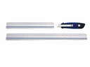 WEDO Lineal aus Aluminium, 30 cm