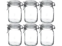 Bormioli Rocco Einmachglas Fido 1000 ml, 6 Stück 