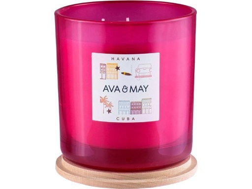 [90189049 1221005] AVA &amp; MAY Duftkerze Havanna Gross, 500 g