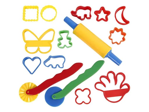 [90028472 671287] Creativ Company Modellierwerkzeug 3.5 - 9 cm 15 Stück