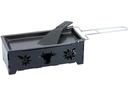 Kadastar Teelicht-Raclette 2go Muh Dunkelgrün, Schwarz