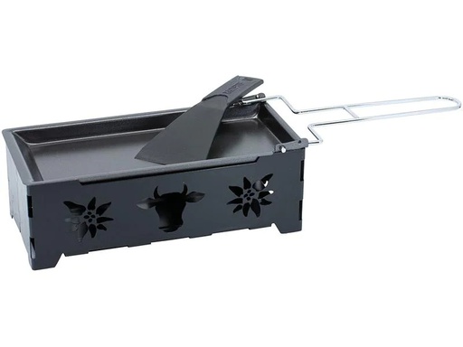 [90189445 1113264] Kadastar Teelicht-Raclette 2go Muh Dunkelgrün, Schwarz