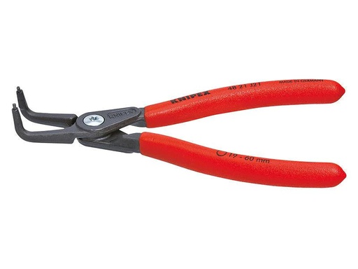 [90028528 695682] Knipex Präzisions-Sicherungsringzange 130 mm gebogene Spitzen