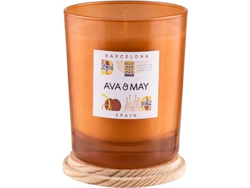 [90190251 1221030] AVA &amp; MAY Duftkerze Barcelona 180 g