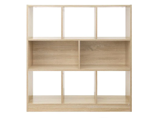 [90190790 1251467] VASAGLE Regal mit 8 Fächer aus Spanplatte, Eiche