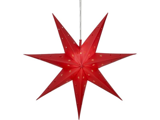 [90190841 1187275] Star Trading Hänger Alice Stern, 60 cm, Rot