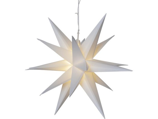 [90190906 1187276] Star Trading Hänger Alice Stern, 57 cm, Weiss