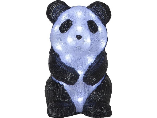 [90190941 1187280] Star Trading LED-Figur Crystalo Panda, 20 LED, 27 cm, Outdoor