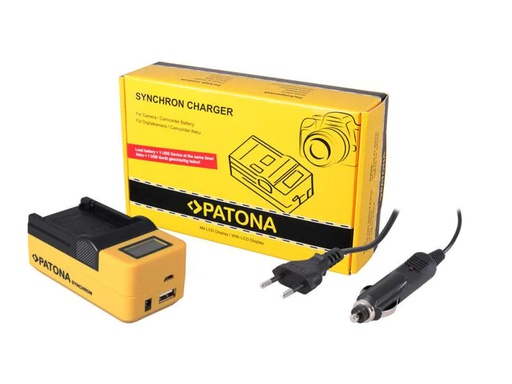 [90028774 410180] Patona Ladegerät Synchron USB Nikon ENEL5