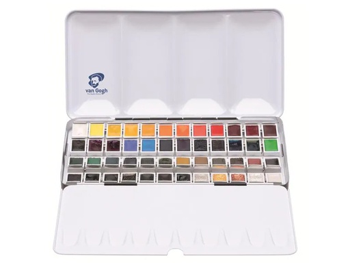 [90192004 1264048] Van Gogh Aquarellfarbe 48er Set,Mehrfarbig