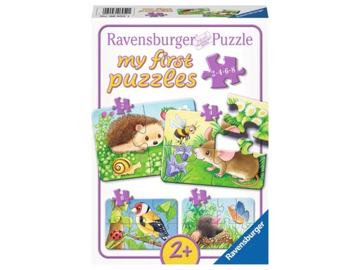 [90028849 640791] Ravensburger Kleinkinder Puzzle Süsse Gartenbewohner