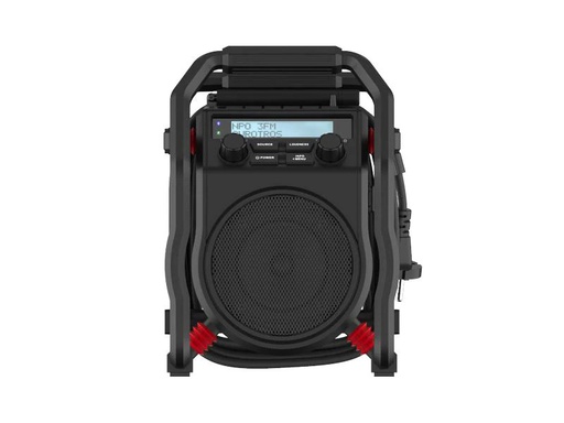 [90192199 1262360] Perfectpro DAB+ Radio UBOX 400R Schwarz