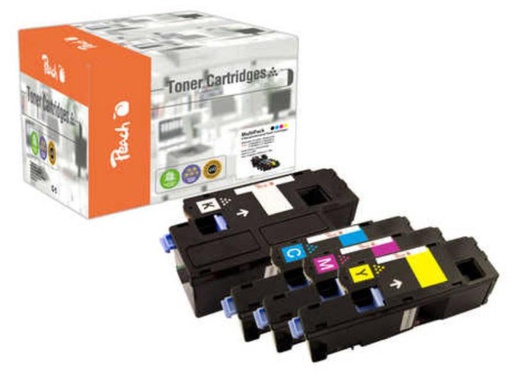 [90028895 599276] Peach Tonerset Epson C13S050611-4 Black/Cyan/Magenta/Yellow