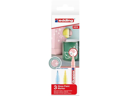[90193329 1261228] edding Lackmarker 751 CREA 3 Stück
