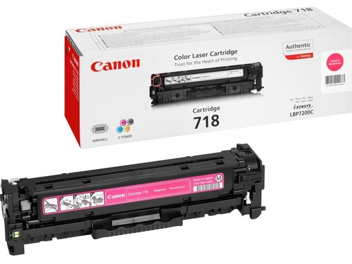 [90028978 164736] Canon Toner 718 / 2660B002 Magenta