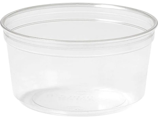 [90193384 1255424] BioPak Salat-Schale Crystal 375 ml, 35 Stück