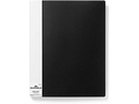 DURABLE Sichtbuch Duralook A4 Schwarz, 40 Hüllen