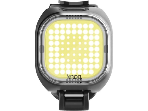 [90193670 1231691] knog. Velolampe Blinder Mini Square Scheinwerfer, Schwarz