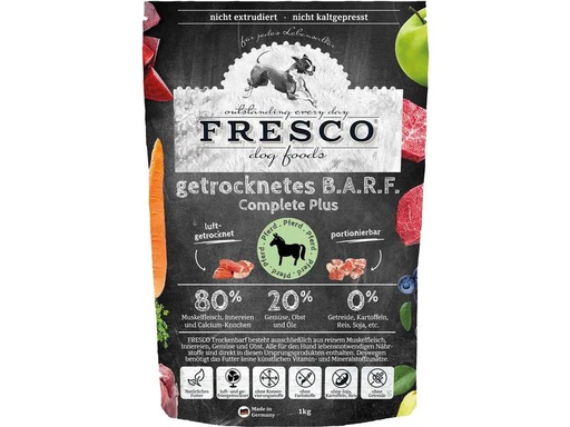 [90193702 1262536] FRESCO Trockenfutter BARF Complete Plus Pferd, 1 kg