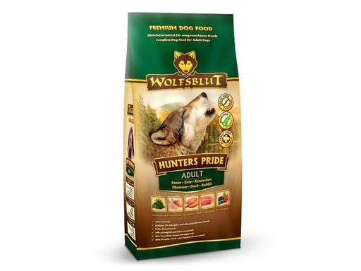 [90193783 1263592] Wolfsblut Trockenfutter Dog Hunters Pride Adult, 2 kg