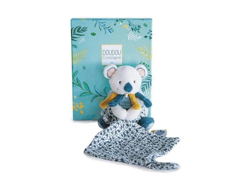 [90029051 1040924] DouDou et compagnie Geschenkset Koala Schmusetuch 15cm