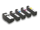 Peach Tintenset Epson T3357 C, M, Y, 2x BK