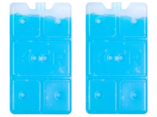 [90194343 1146148] KOOR Kühlelement Arctico S, Doppelpack Transparent