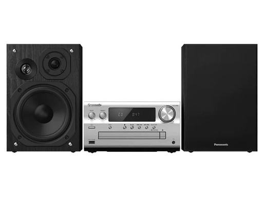 [90194453 1266559] Panasonic Micro-HiFi Anlage SC-PMX802E Schwarz/Silber