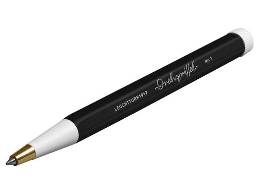 [90194803 1211296] Leuchtturm Gelschreiber Drehgriffel 0.5 mm, Schwarz