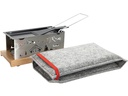 Nouvel Teelicht-Raclette Bergdorf Silber