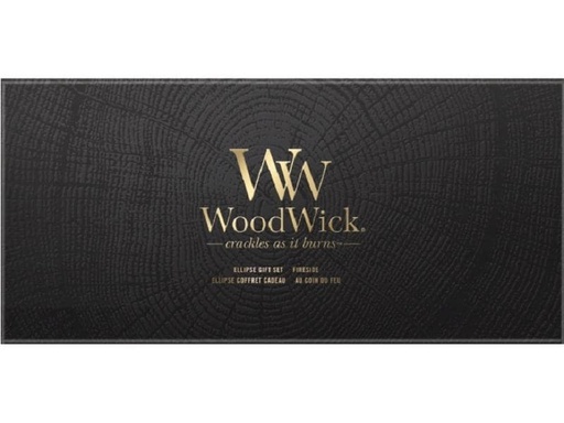 [90194934 1220410] Woodwick Duftkerze Geschenkbox Fireside Ellipse