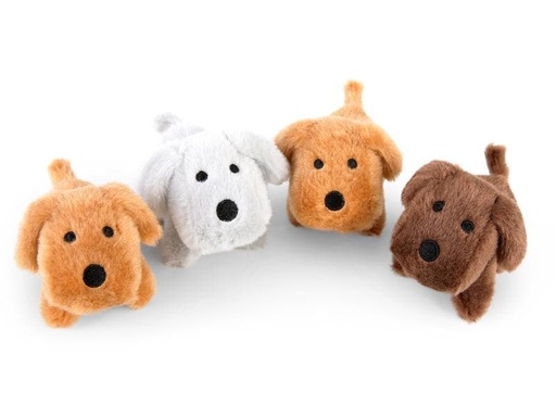 [90194968 1262815] Mamanimals Kuscheltier Hunde Babys 4 Stück 9 cm