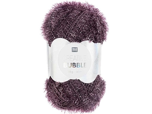 [90195054 1267229] Rico Design Wolle Creative Bubble 50 g Mauve