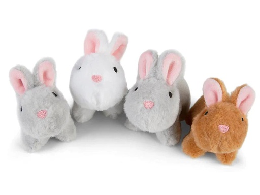 [90195055 1262818] Mamanimals Kuscheltier Hasen Babys 4 Stück 8.5 cm