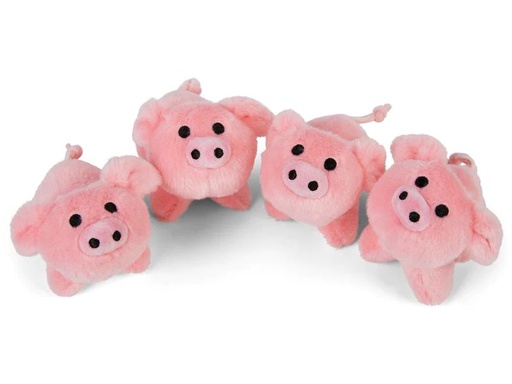 [90195059 1262819] Mamanimals Kuscheltier Schweine Babys 4 Stück 9 cm