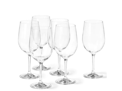[90029178 552327] Leonardo Rotweinglas Ciao+ 610 ml, 6 Stück, Transparent