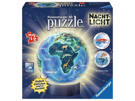 [90029256 817266] Ravensburger 3D Puzzle Erde bei Nacht Nachtlicht