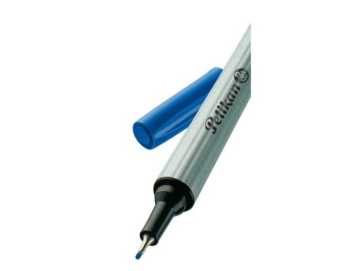 [90029336 1099298] Pelikan Fineliner 96 0.4 mm, Blau/Silber