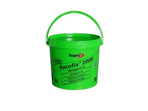 [90195999 1270761] Sopro Bauchemie Schnellmontagemörtel Racofix 2000, 5 kg