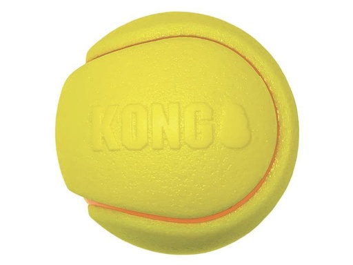[90196350 1266726] Kong Hunde-Spielzeug Squeezz Tennis Set Ø 7 cm, assortiert