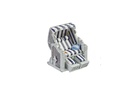 HobbyFun Mini-Figur Strandkorb 6.5 x 6.5 cm, Blau/Weiss