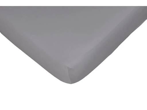 [90196933 1272965] Night Fashion Fixleintuch Jerry 90-100 x 200 cm, Grau