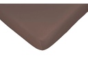 Night Fashion Fixleintuch Jerry 90-100 x 200 cm, Braun