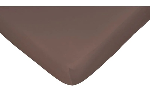 [90196946 1272969] Night Fashion Fixleintuch Jerry 90-100 x 200 cm, Braun