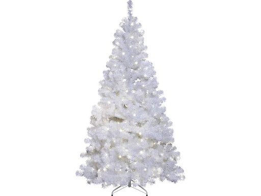 [90196956 1187301] Star Trading Weihnachtsbaum Ottawa Weiss 260 LED, 210 cm, outdoor