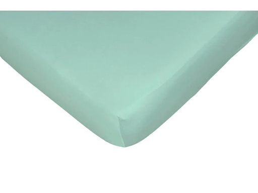 [90197154 1272966] Night Fashion Fixleintuch Jerry 90-100 x 200 cm, Mintgrün